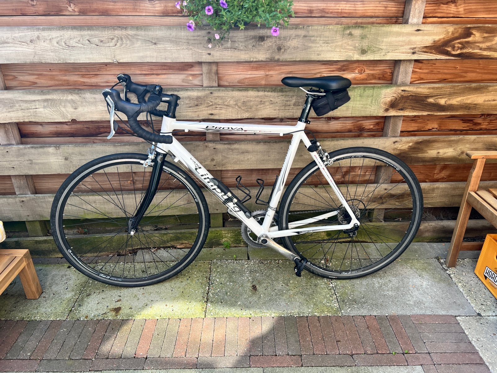 Racefiets maat 54, 28 inch, Gebruikt, Velgrem, Aluminium