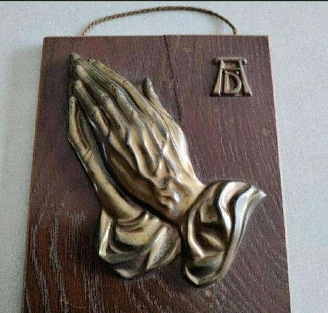 Praying Hands,Albrecht Dürer,biddende Handen,hout, Vintage, Antiek en Kunst, Ophalen of Verzenden