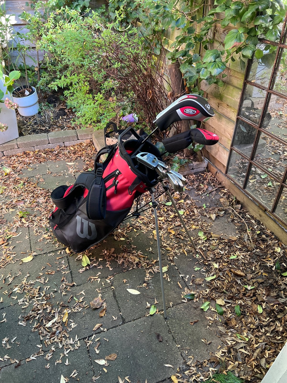 Skymax Golfset met Prostaff clubs, Ophalen of Verzenden, Gebruikt, Set, Overige merken