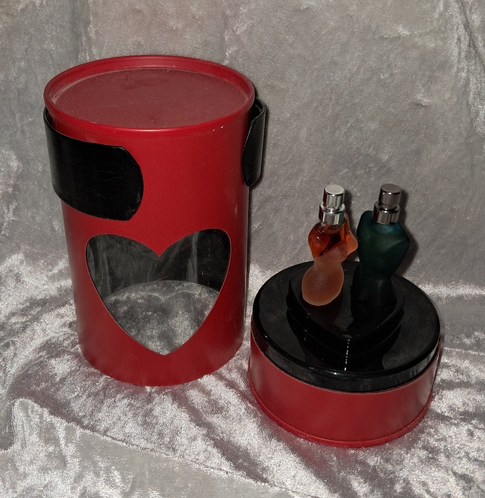 luxe parfum miniatuur set Jean Paul Gaultier Bracelet, Ophalen of Verzenden, Zo goed als nieuw, Miniatuur, Gevuld