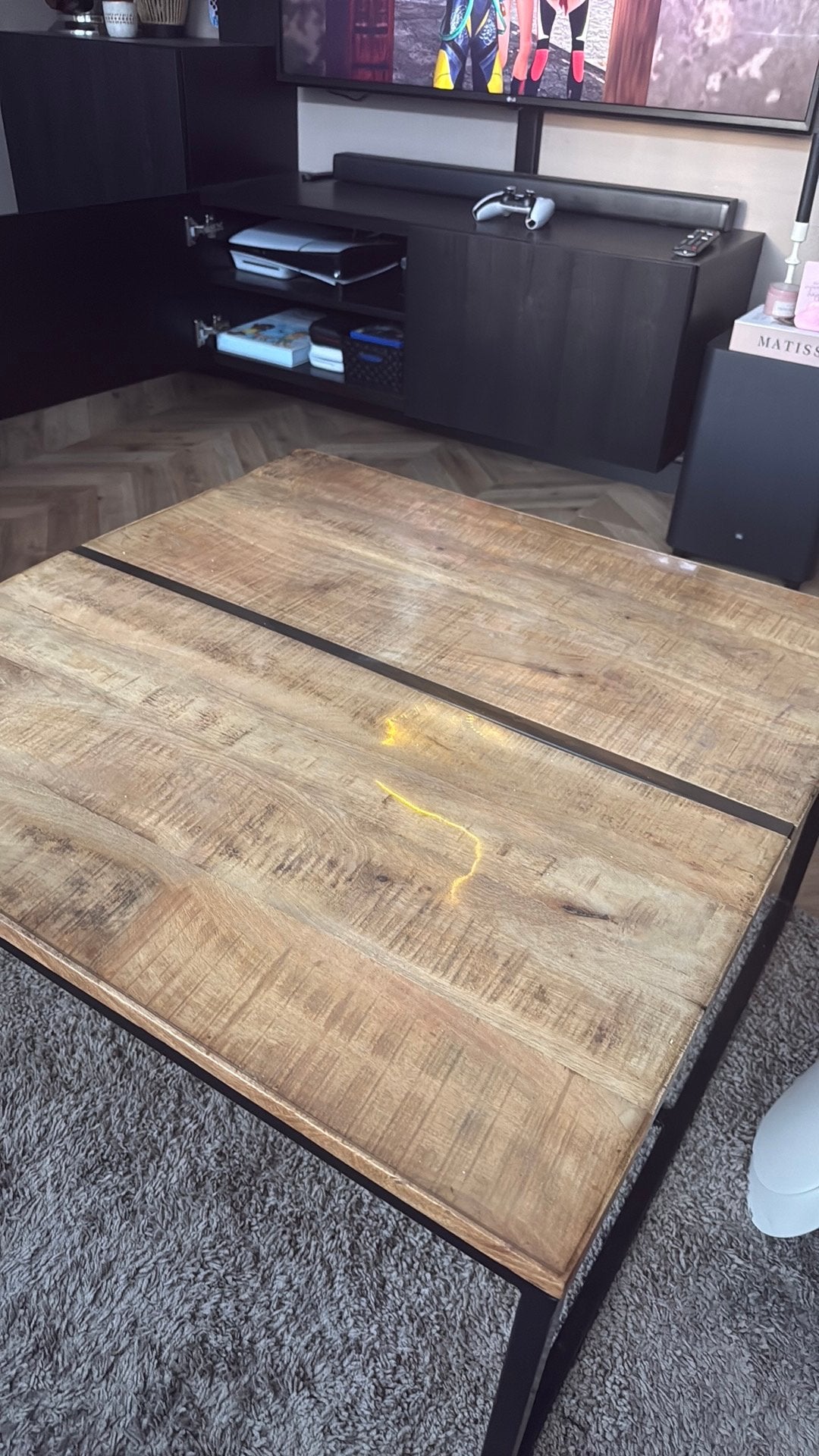Salontafel, Ophalen, 50 tot 100 cm, Vierkant, 50 tot 100 cm