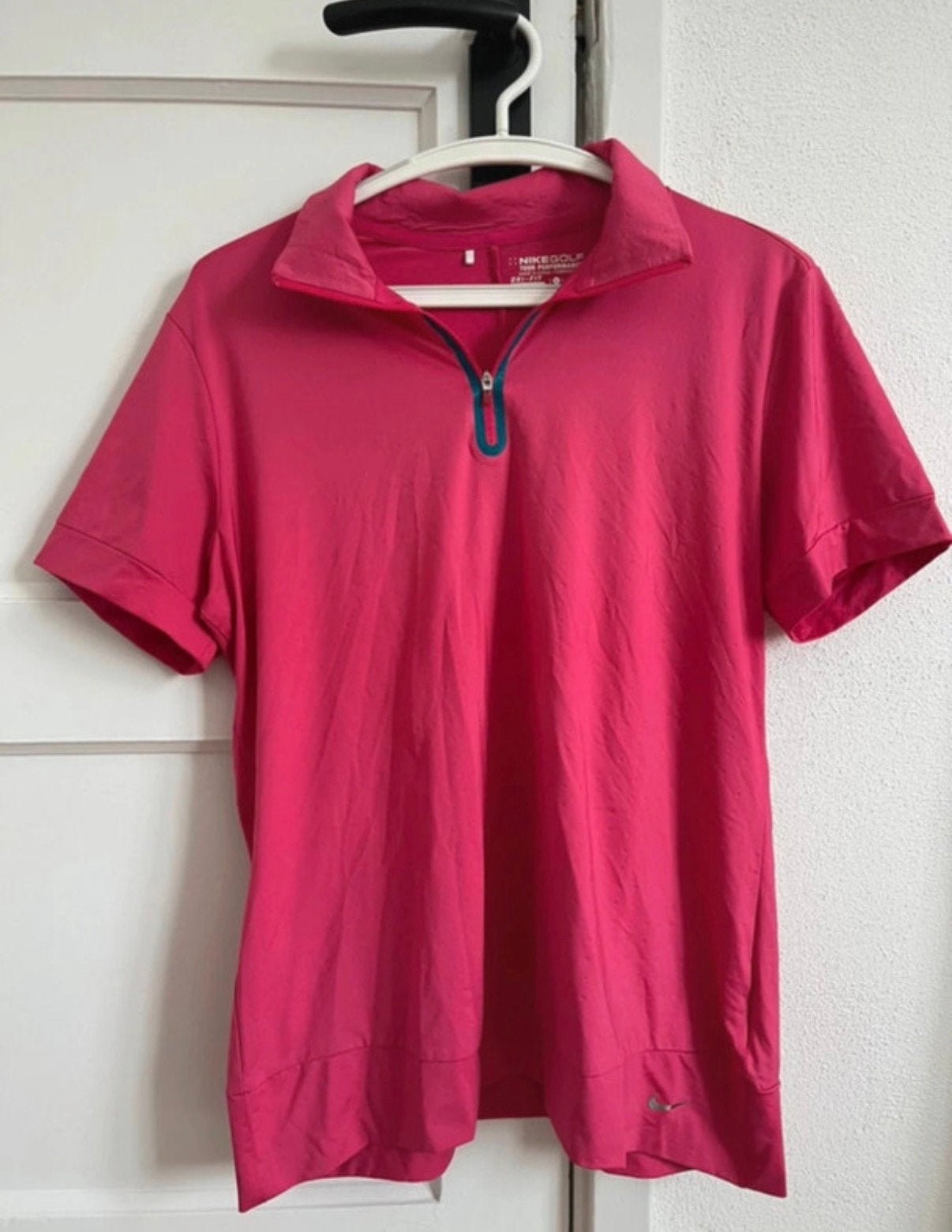 Nike Golf Tour Performance Polo -  Roze - Maat L - Dri-Fit, Maat 42/44 (L), Ophalen of Verzenden, Fitness of Aerobics, Roze