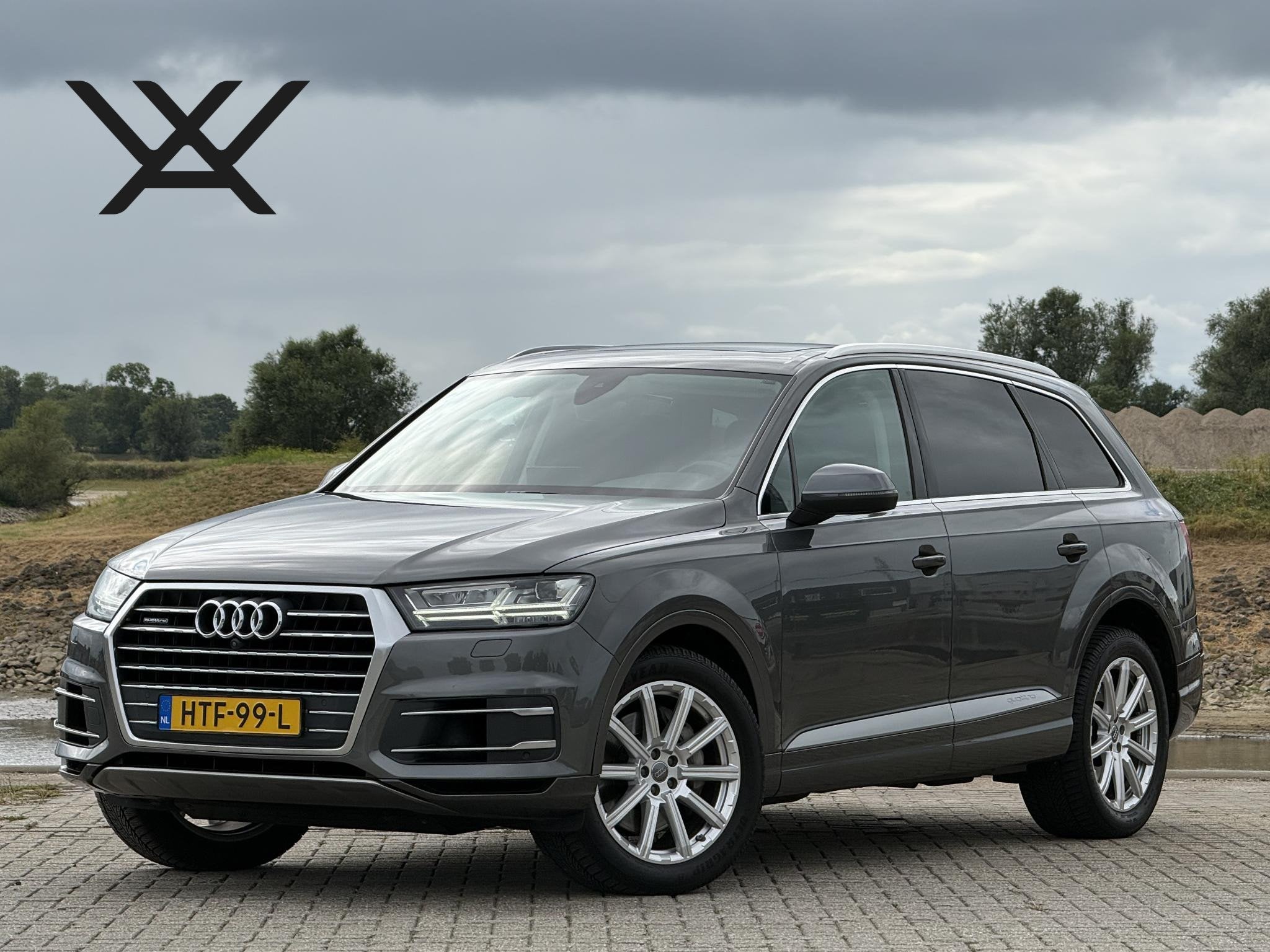 Audi Q7 55 TFSI quattro Pro Line 7p | Pano | LED | Navi, Auto's, Automaat, 2317 kg, Gebruikt, 2995 cc