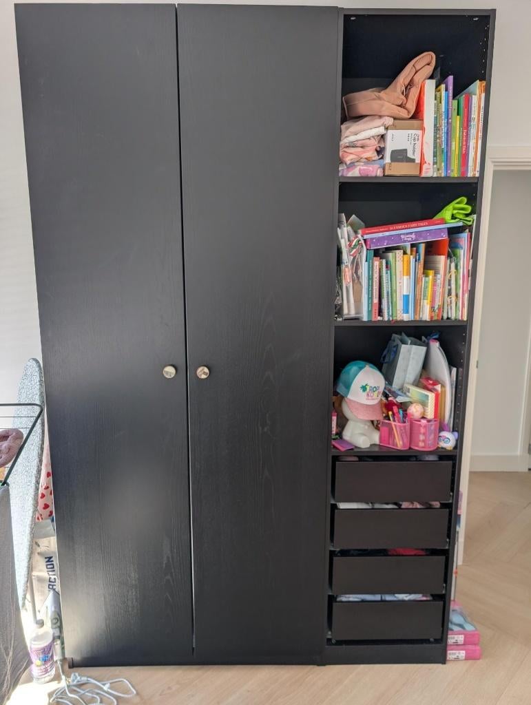 IKEA  PAX kast, Huis en Inrichting, Kasten | Kledingkasten, Gebruikt, 100 tot 150 cm, 200 cm of meer, Overige houtsoorten