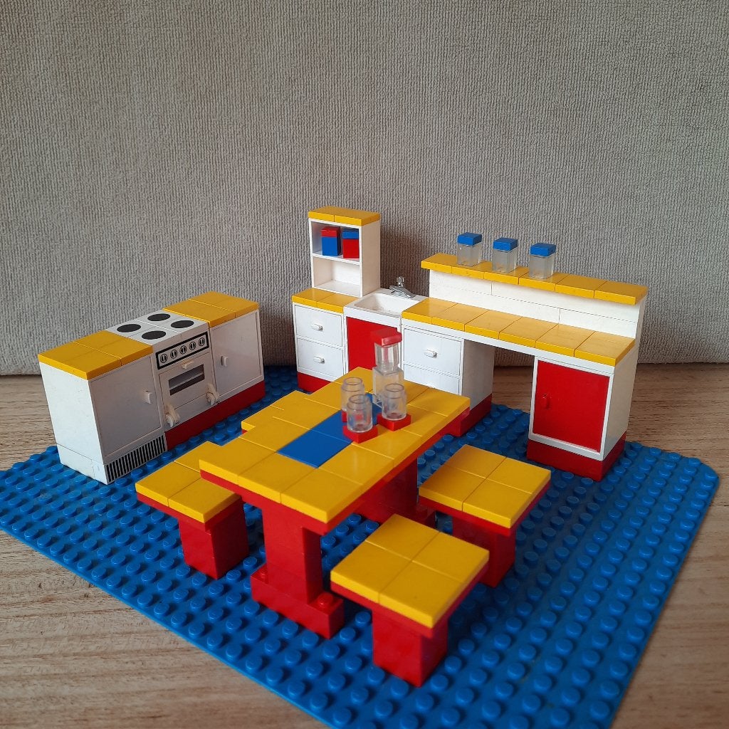 LEGO | 261 Homemaker Keuken compleet - Vintage 1971, Gebruikt, Overige thema's, Lego, Ophalen of Verzenden