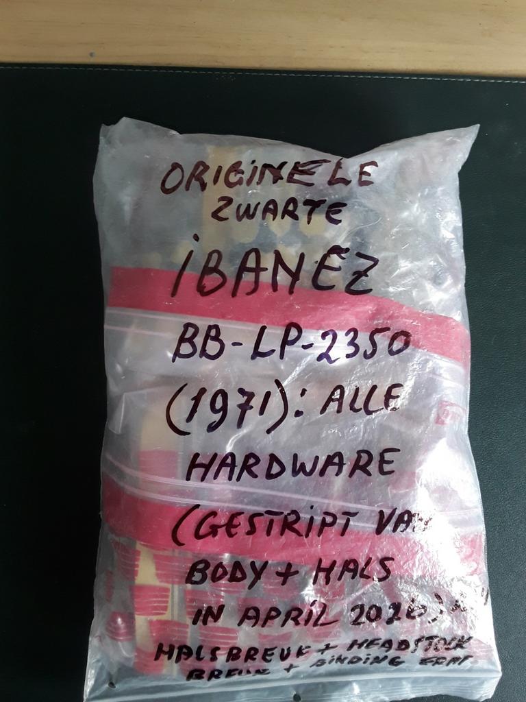 TK hardware voor een upgrade Ibanez 2350 elektrische gitaar, Ophalen, Gebruikt, Solid body, Ibanez