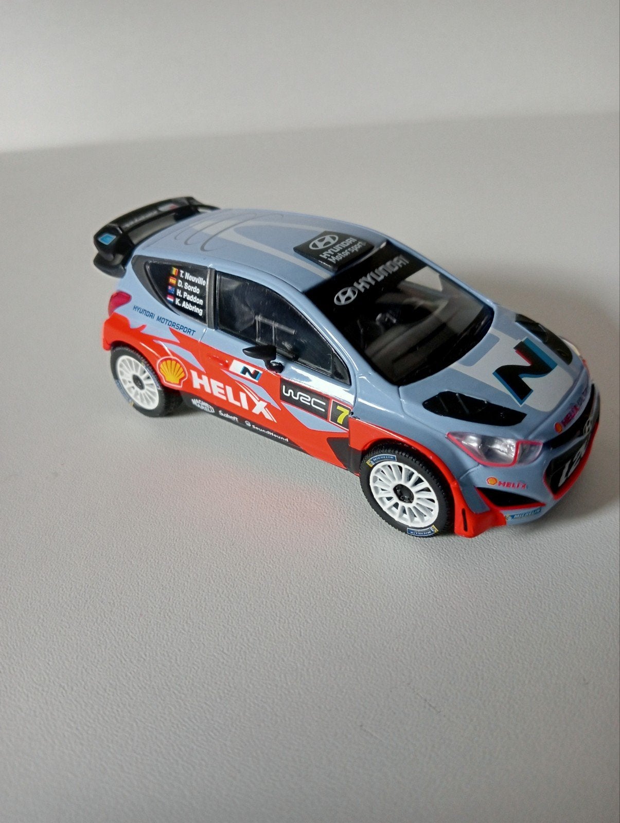 Hyundai i20 WRC Rally Auto Model - nieuw, Ophalen of Verzenden, Nieuw, Auto