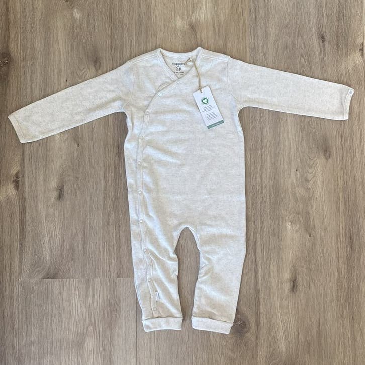 NIEUW | Noppies | boxpakje | beige | maat 74, Ophalen of Verzenden, Nieuw, Jongen of Meisje