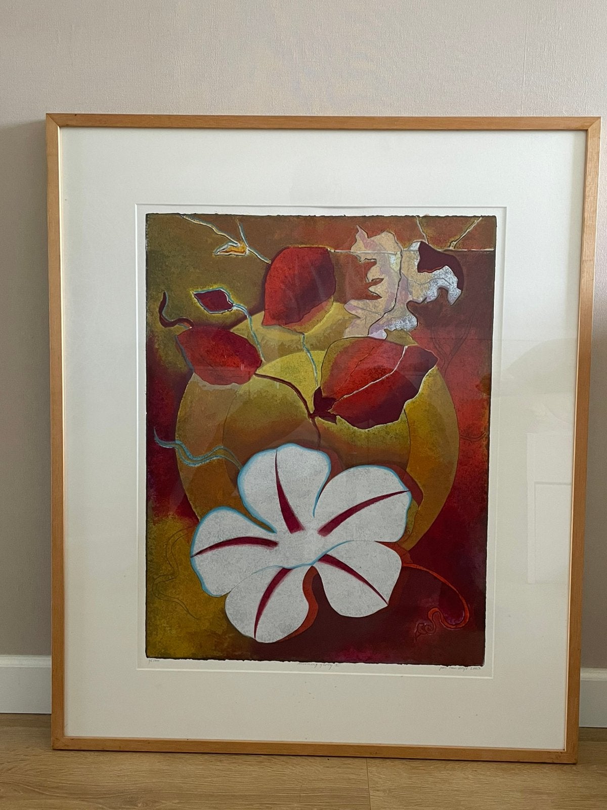 Jan van Delft - Morning Glory I (2003) - Handgesigneerd, Ophalen