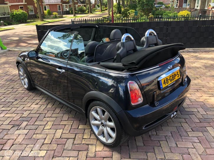 Mini Cabrio 1.6 Cooper S Cabrio Leder Xenon, Auto's, Voorwielaandrijving, Gebruikt, 4 cilinders, Cabriolet