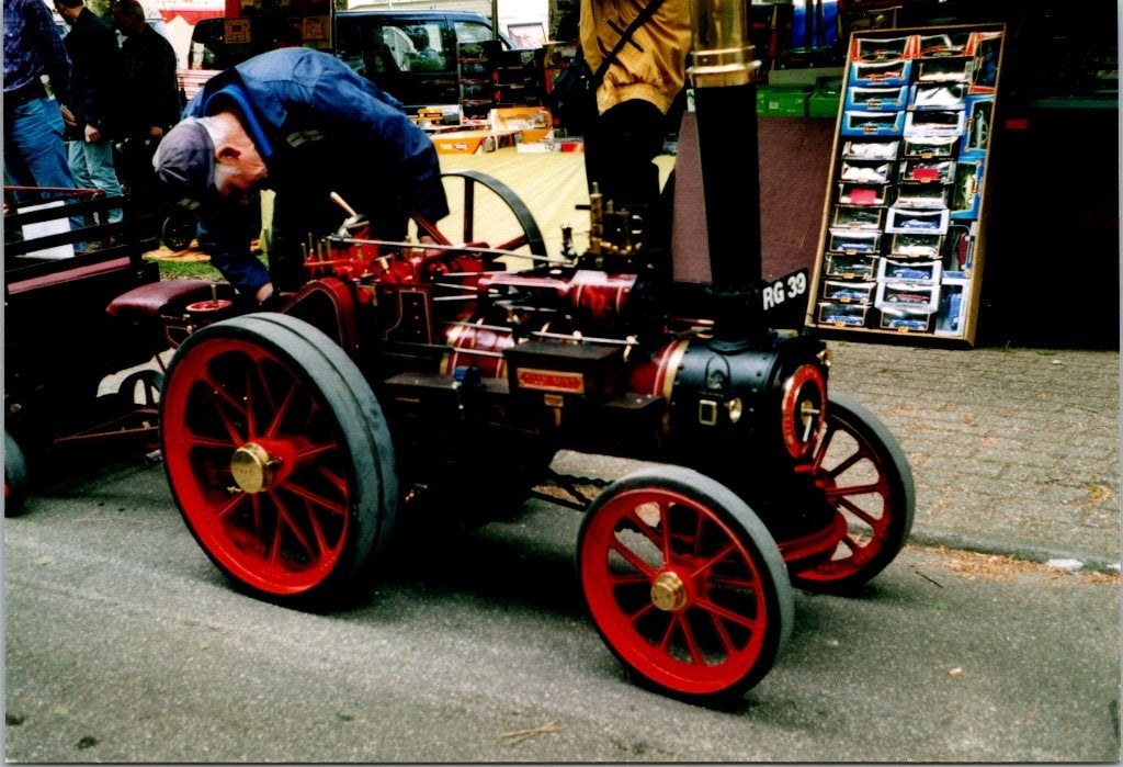 Historische stoommachines - 23 foto's IV, Ophalen of Verzenden, Zo goed als nieuw, Auto's