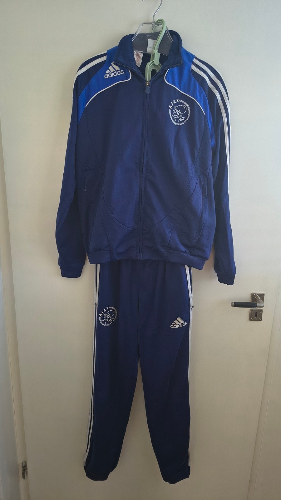 Adidas Ajax Trainingspak Maat (164), Blauw, Overige maten, Ophalen of Verzenden, Adidas