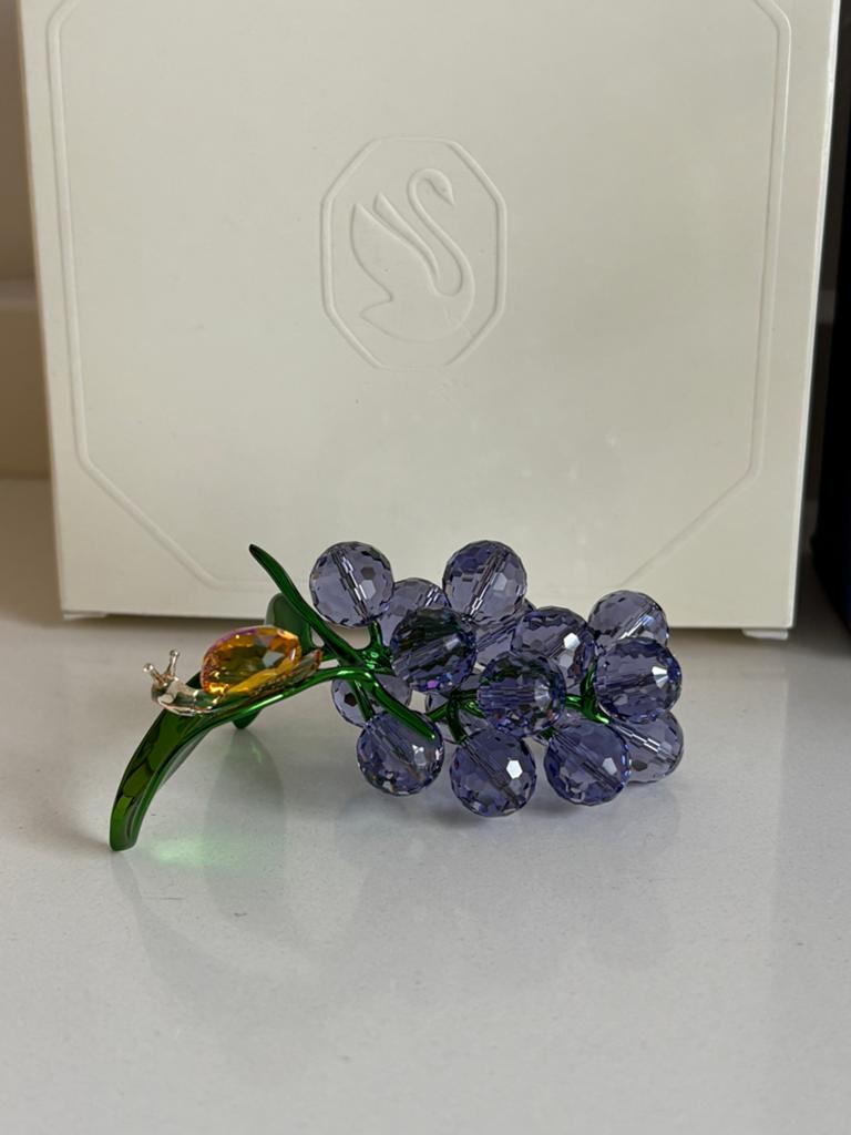 Swarovski Idyllia slak op bessen, Ophalen of Verzenden, Zo goed als nieuw, Figuurtje