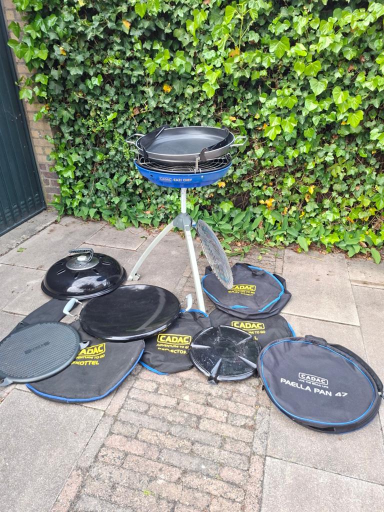 Skottelbraai, Ophalen