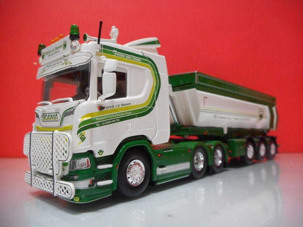 TEKNO SCANIA NEXT GEN PATRICK VAN DER HOEVEN 88060, Ophalen of Verzenden, Nieuw, Bus of Vrachtwagen, Tekno