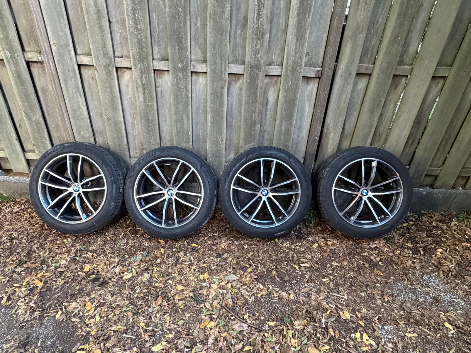 Origineel Bmw M Sport 5 serie zomersert(g serie), Auto-onderdelen, Ophalen, 18 inch, Banden en Velgen, Personenwagen