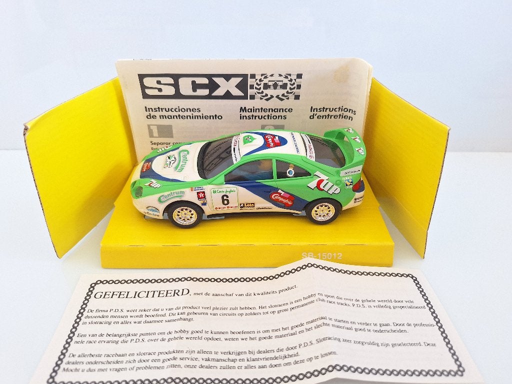 Scx Toyota Celica 7-UP, Overige merken, Racebaan, Scx, Ophalen of Verzenden