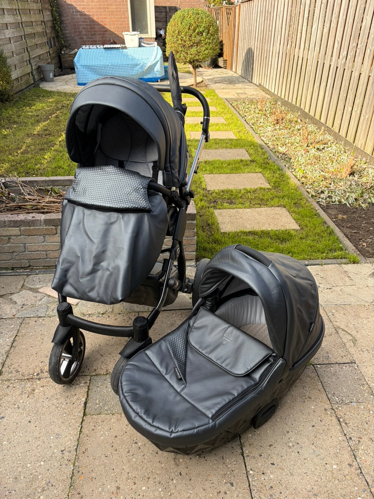Junama diamond fluo line grijs