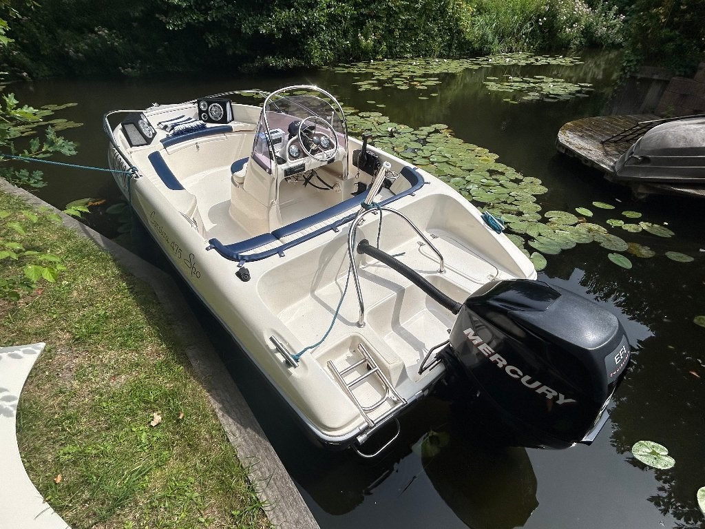 Corsiva 475 Sport Consoleboot met 50pk Mercury, Ophalen, Overige merken, 70 cm, Viertaktmotor
