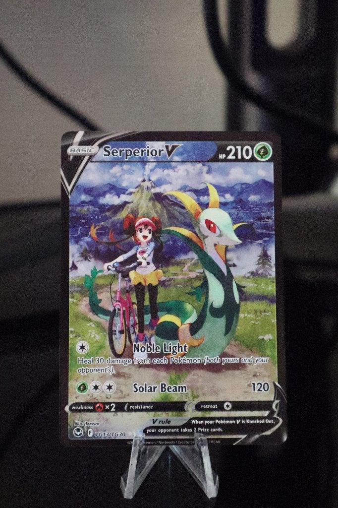 Serperior V TG13/TG30 Silver Tempest Trainer Gallery, Verzenden, Zo goed als nieuw, Losse kaart, Foil
