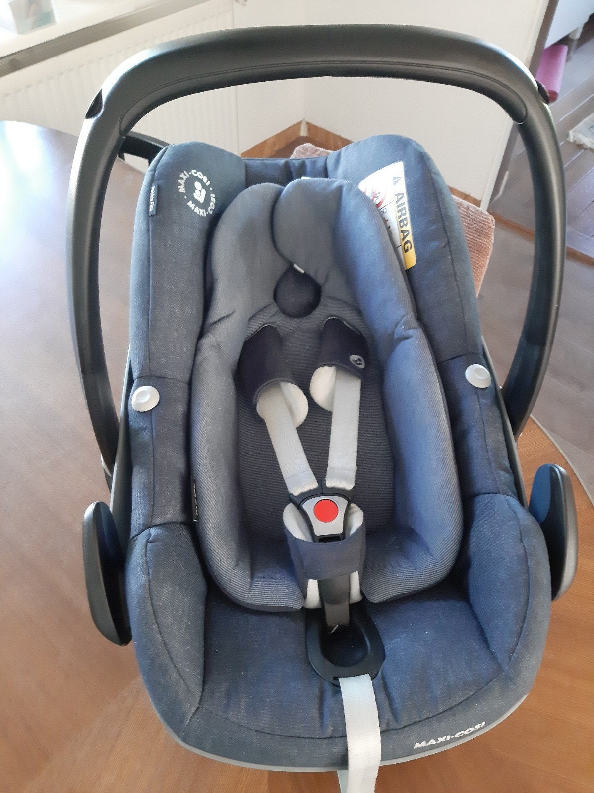 Maxi cosi pebble  plus, Ophalen