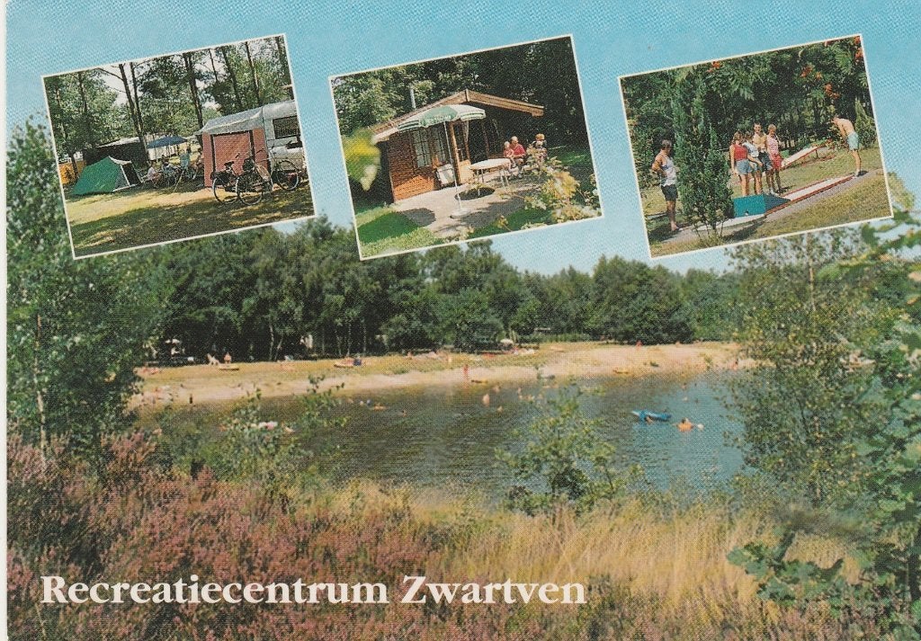 HOOGE MIERDE Zwartven Recreatiecentrum, Verzamelen, Ansichtkaarten | Nederland, Verzenden, 1980 tot heden, Gelopen, Noord-Brabant