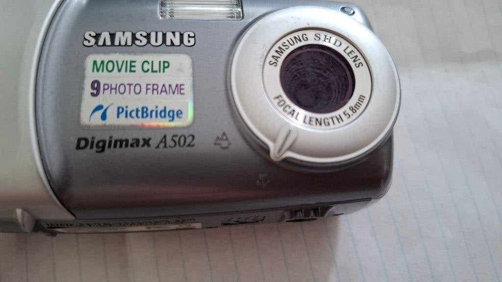 Samsung camera Digimax A502, Audio, Tv en Foto, Fotocamera's Digitaal, Ophalen of Verzenden, Gebruikt, Samsung, 8 keer of meer