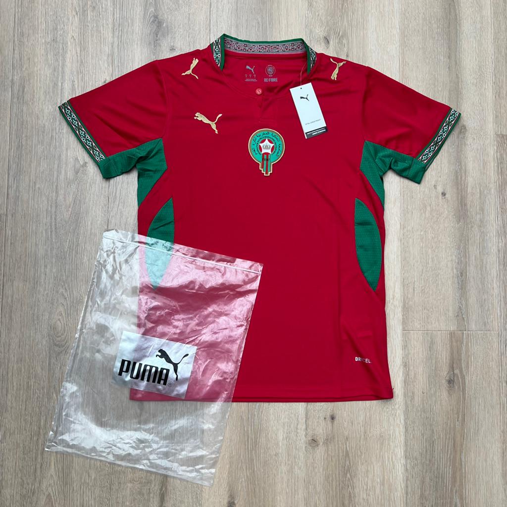 Marokko WK Shirt Maat S - Nieuw met labels, Nieuw, Ophalen of Verzenden, Voetbal, Rood