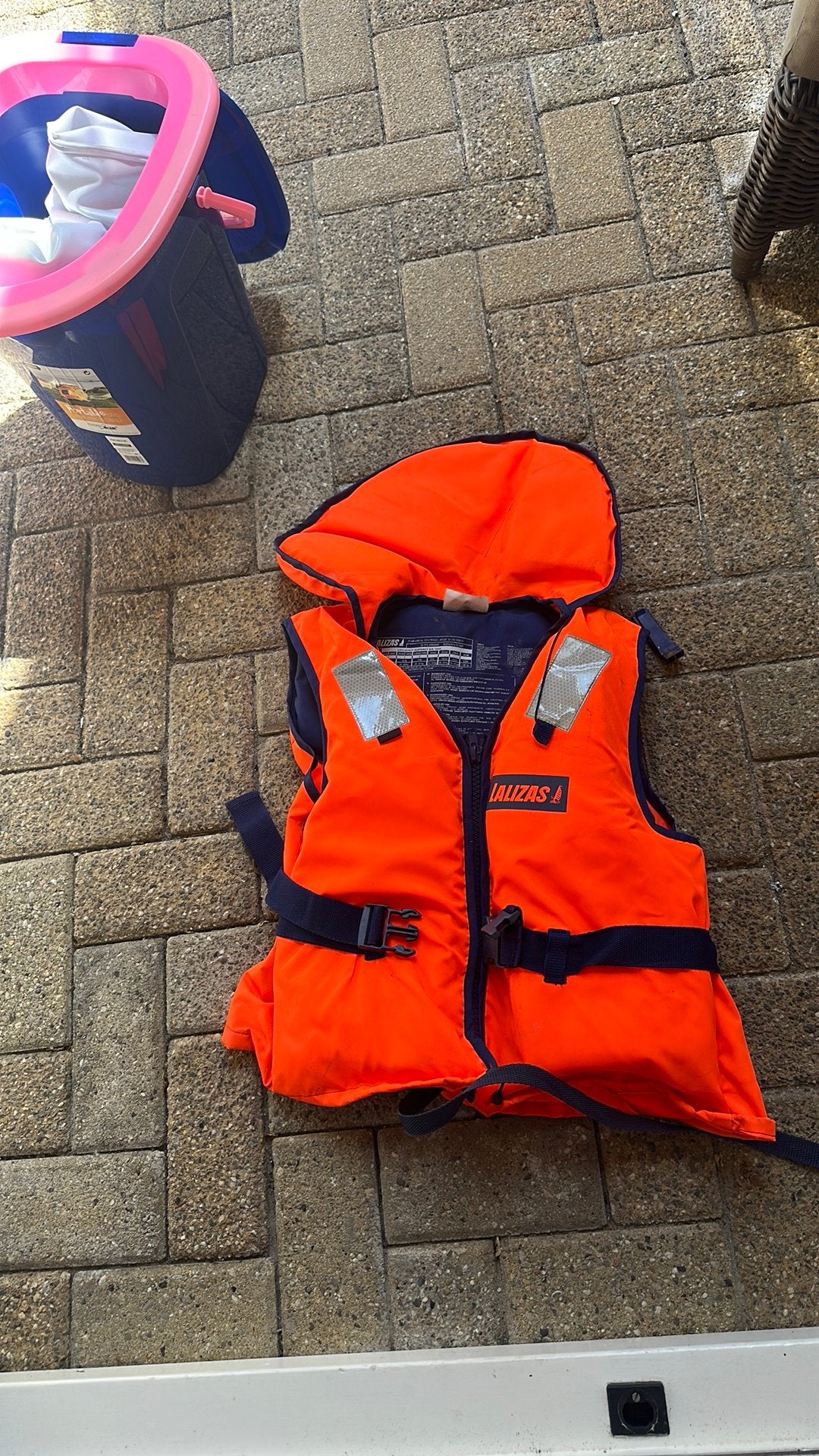 Nieuwe zwemvest 50 tot 70 kg, Watersport en Boten, Watersportkleding, Ophalen of Verzenden, Zo goed als nieuw, Dame of Heer, Reddingsvest of Zwemvest