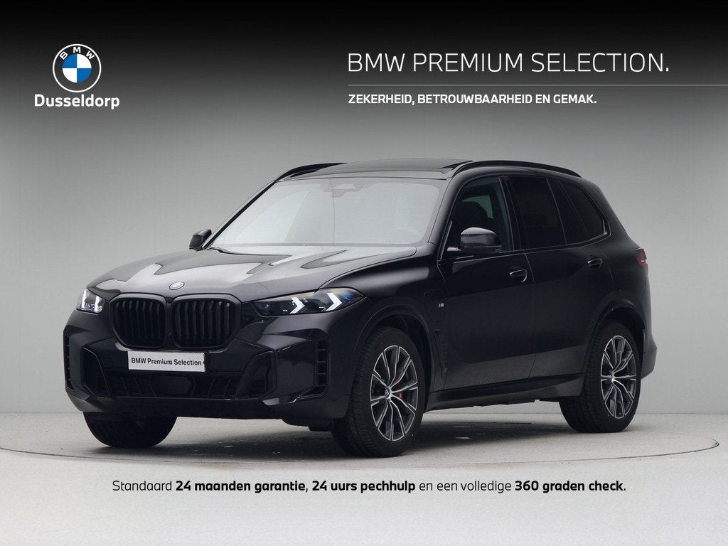 BMW X5 xDrive50e M Sport (bj 2025, automaat), Auto's, Lichtsensor, Gebruikt, 2395 kg, Met garantie (alle)