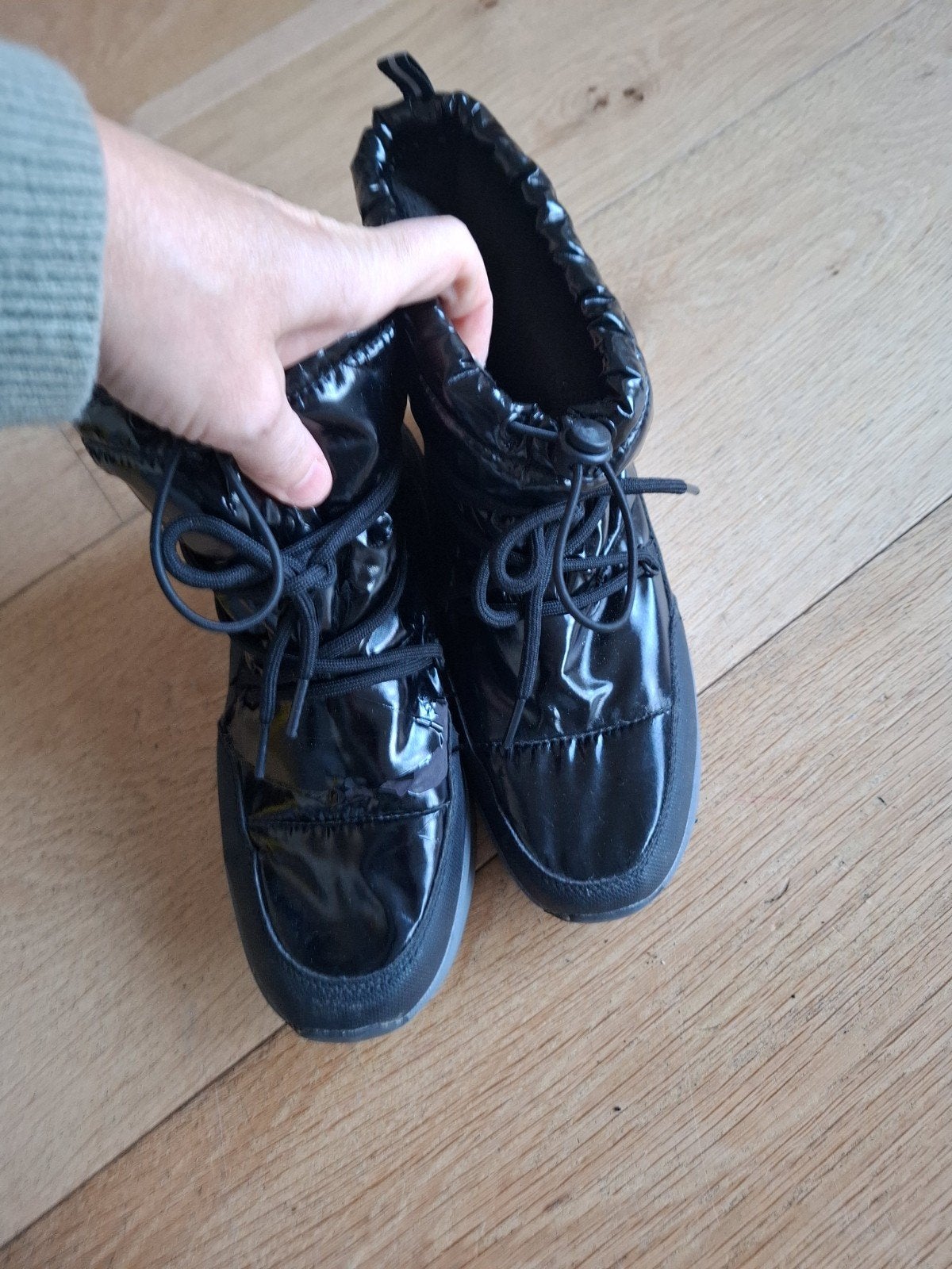 Zwarte waterdichte snowboots maat 39, Ophalen of Verzenden