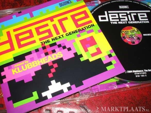 Desire - The Next Generation - Mixed by Klubbheads -, Ophalen of Verzenden, Gebruikt, Disco