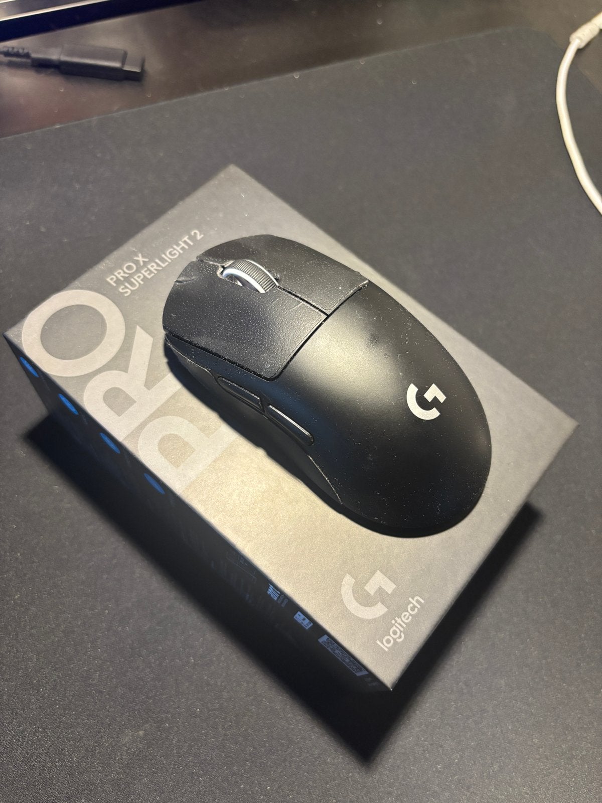 Logitech PRO X SUPERLIGHT 2 Draadloze Gaming Muis, Computers en Software, Rechtshandig, Muis, Gaming muis, Ophalen of Verzenden