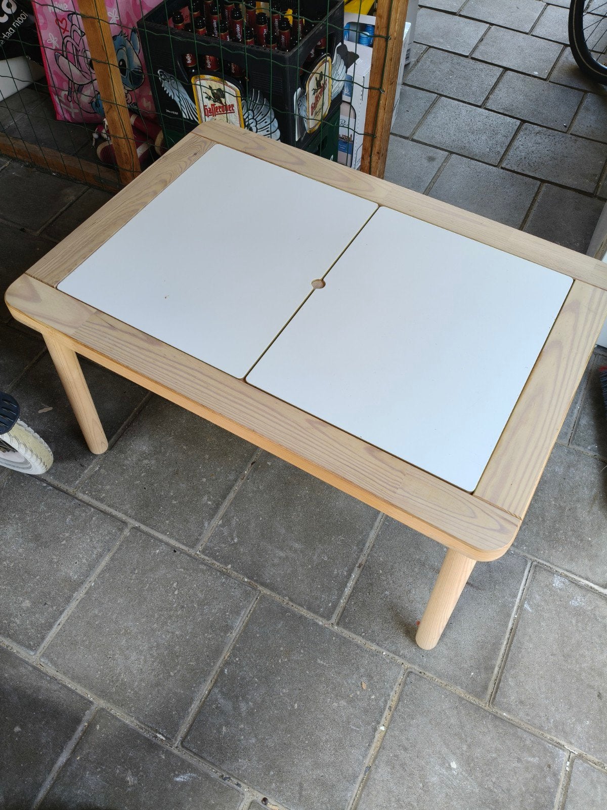 Houten speeltafel met opbergbak - ideaal voor kinderen, Ophalen