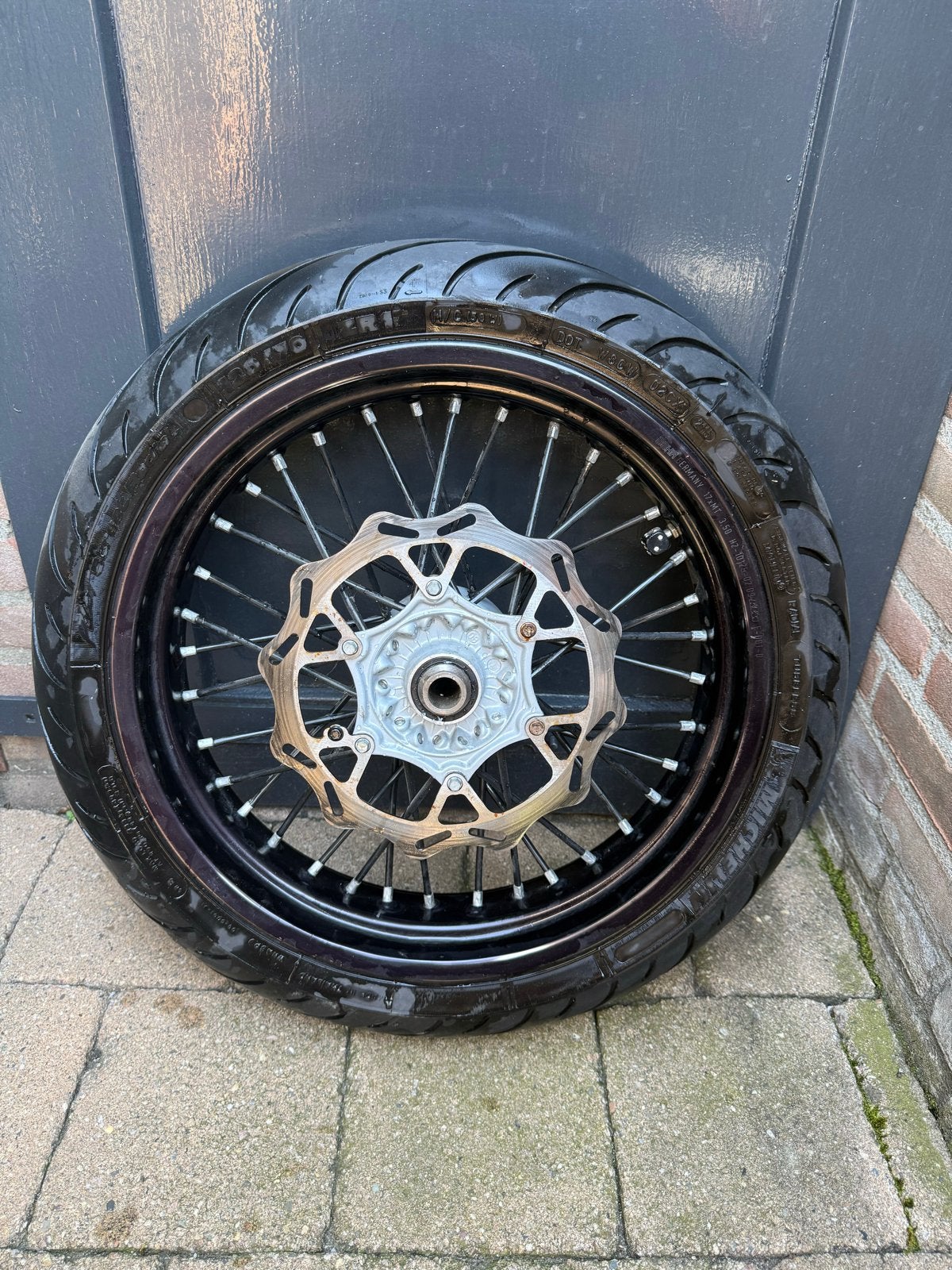 Supermoto Wielset - Compleet met Banden en Schijven, Motoren, Ophalen of Verzenden, Gebruikt