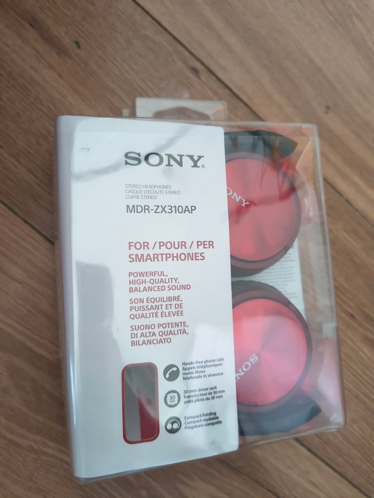 Sony MDR ZX310AP met handsfree bellen, ., On-ear, Ophalen of Verzenden, Zo goed als nieuw