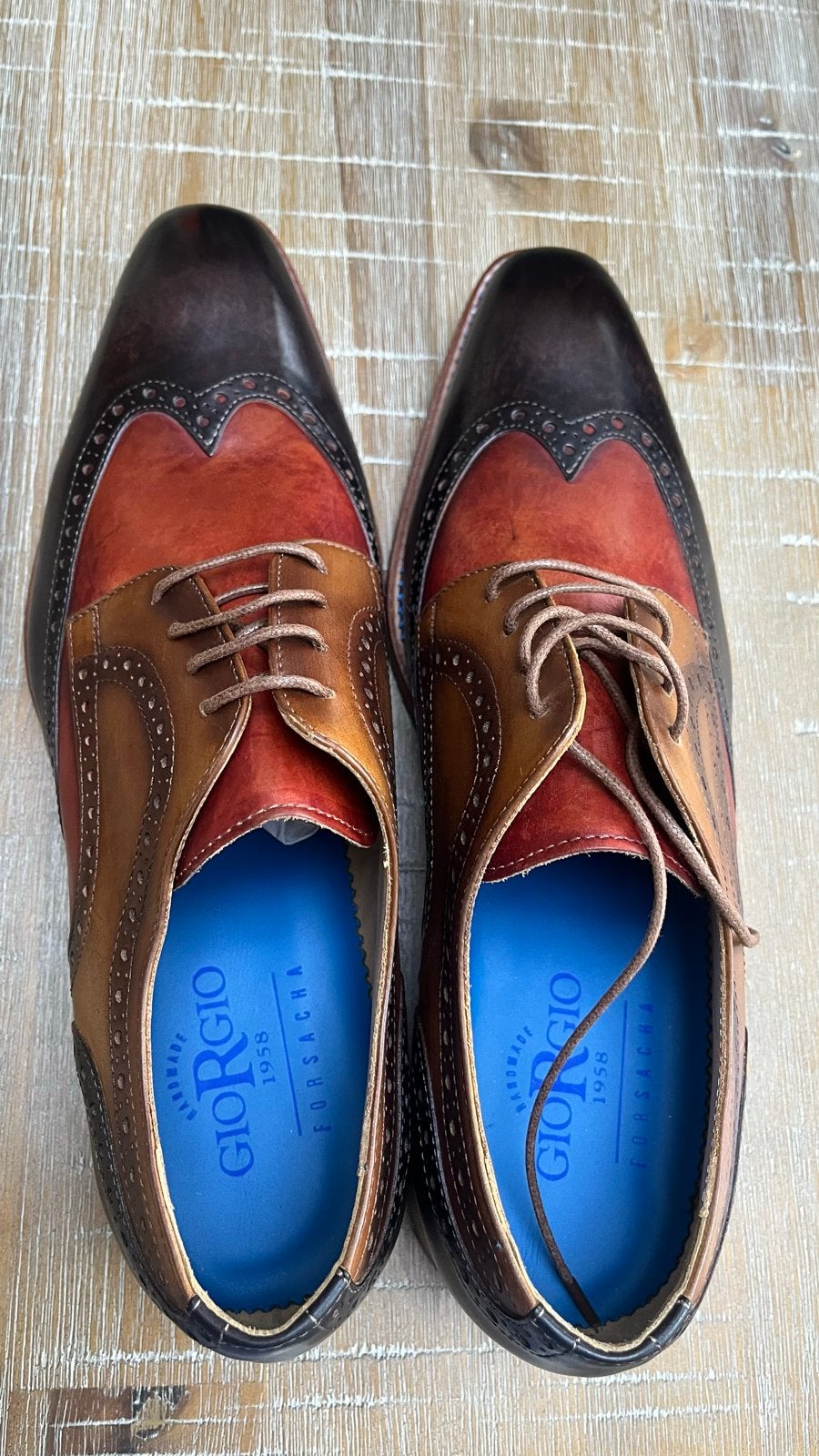 Giorgio 1958 Azzurro Veterschoenen Maat 43, Ophalen of Verzenden, Nieuw, Bruin, Veterschoenen