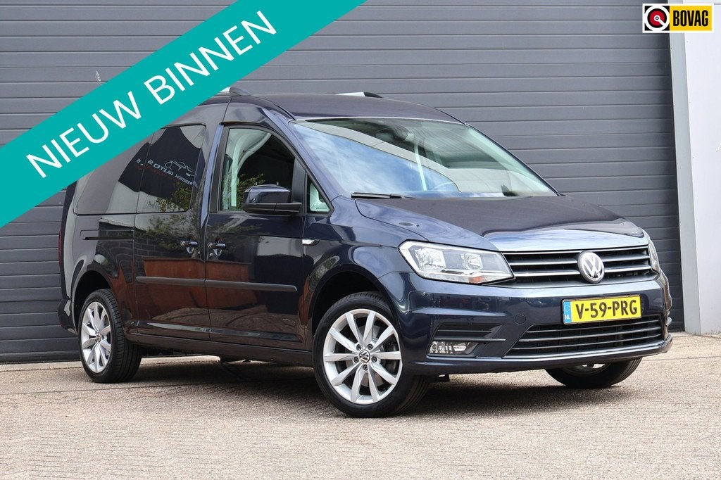 Volkswagen Caddy 1.4 TSI L2H1 BMT Maxi Highline 5p/Luxe/Crui, Auto's, Bestelauto's, Bedrijf, Te koop, ABS, Adaptive Cruise Control