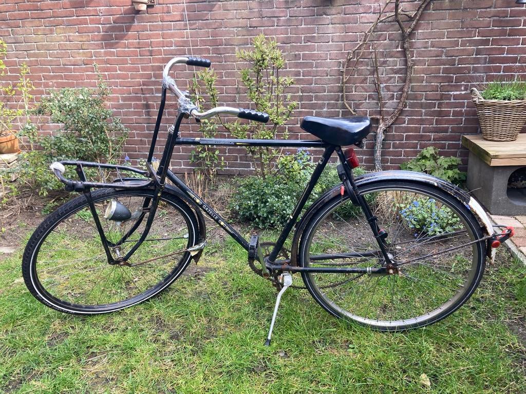 Vintage Gazelle fiets - opknapper, Fietsen en Brommers, Fietsen | Heren | Herenfietsen, Ophalen, Gebruikt, Gazelle