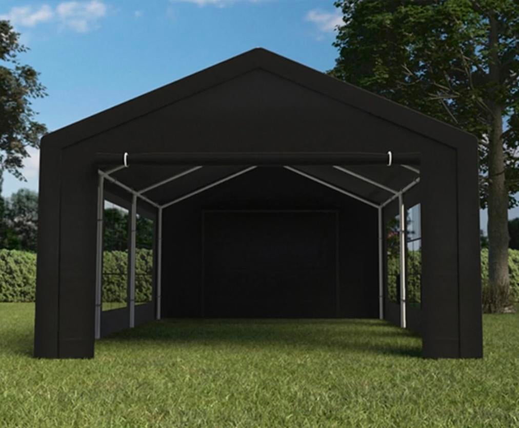 Partytent 4x6m zwart Lizzely Garden & Living, Partytent, Zo goed als nieuw, 4 tot 6 meter, 5 tot 8 meter