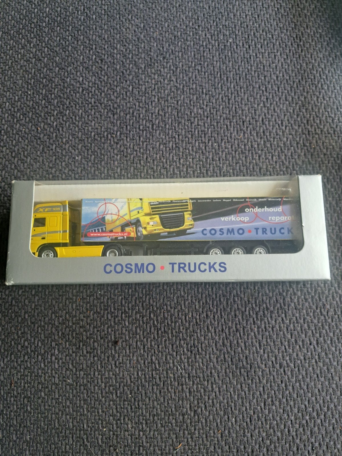 wsi cosmo truck model daf xf 105 bp40, Overige merken, Wsi promotoys, Holland, Ophalen of Verzenden