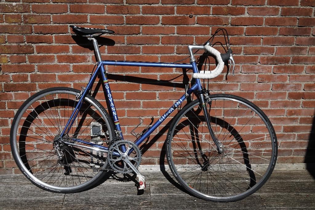 Retro Giovanni racefiets - maat 61 cm, Fietsen en Brommers, 28 inch, Gebruikt, Staal, 15 tot 20 versnellingen