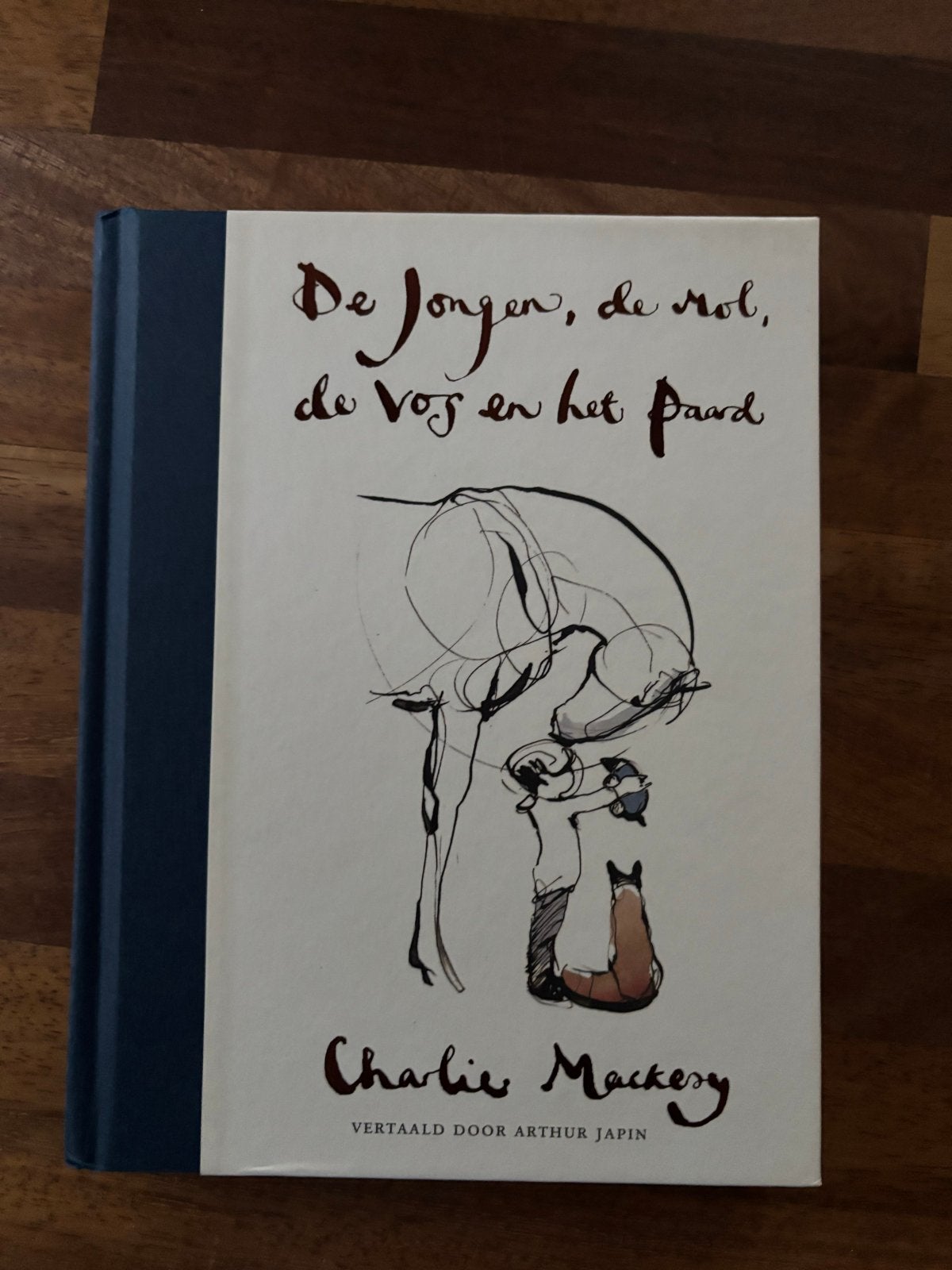 De Jongen, de Mol, de Vos en het Paard - Charlie Mackesy, Ophalen of Verzenden, Zo goed als nieuw
