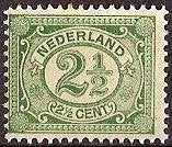 Nederland NVPH nr 55 postfris Cijfer 1899, Ophalen of Verzenden, T/m 1940, Postfris