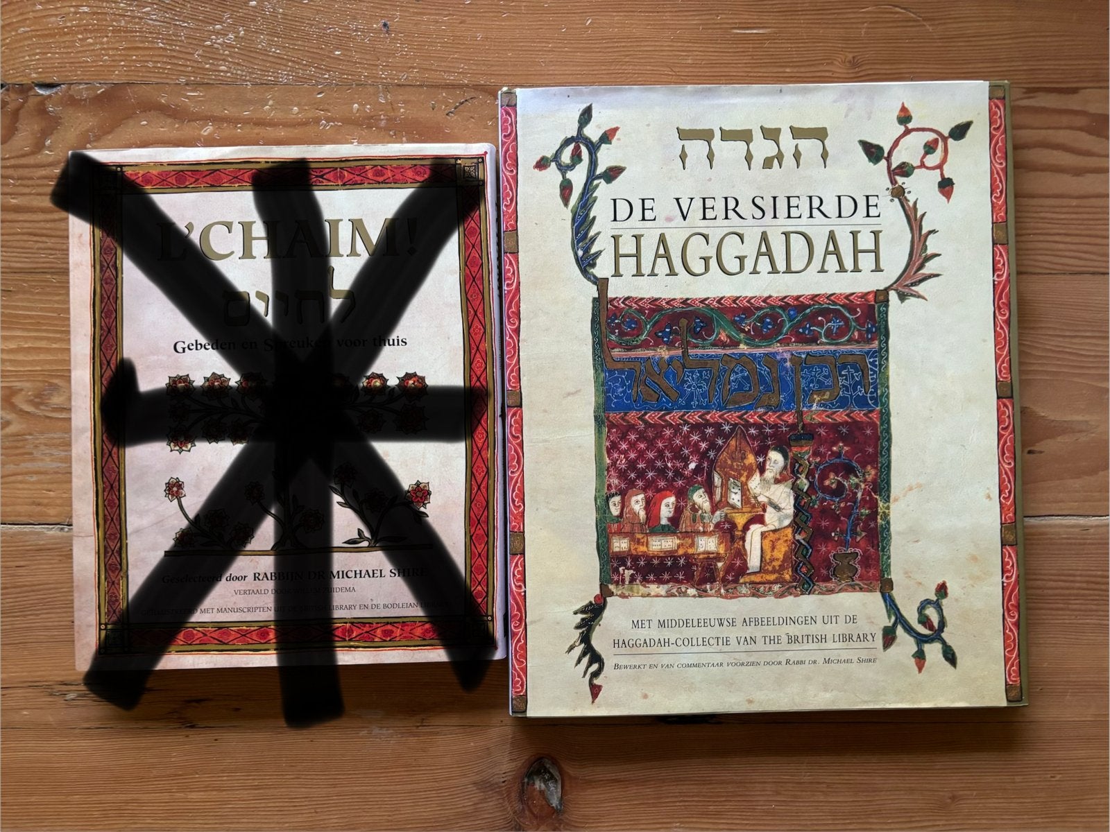 De versierde Haggadah - Dr Michael Shire, Ophalen of Verzenden, Gelezen