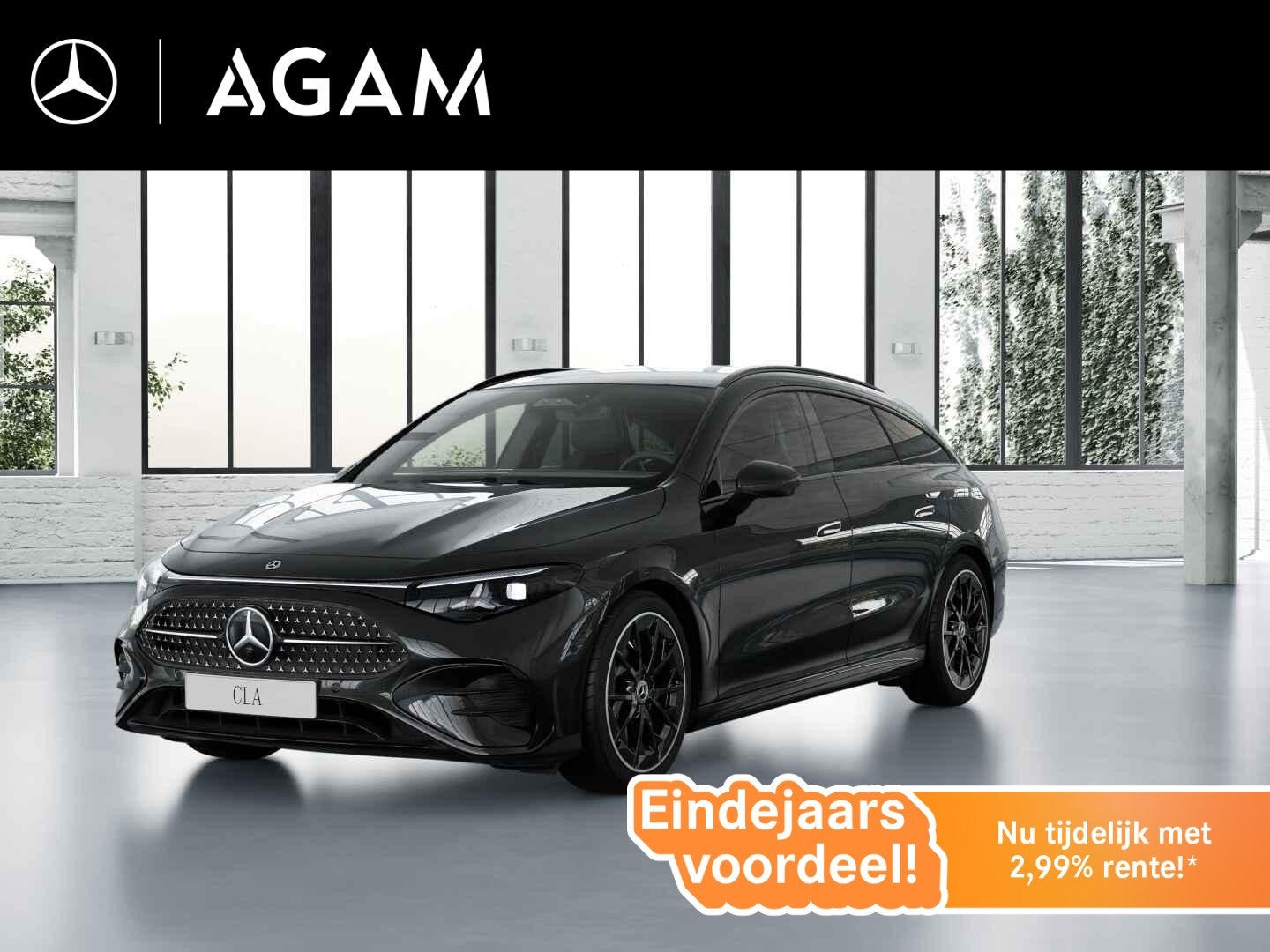 Mercedes-Benz CLA Shooting Brake 200 Business Solution AMG, Auto's, CLA, Stof, Verwarmde buitenspiegels, 4 cilinders