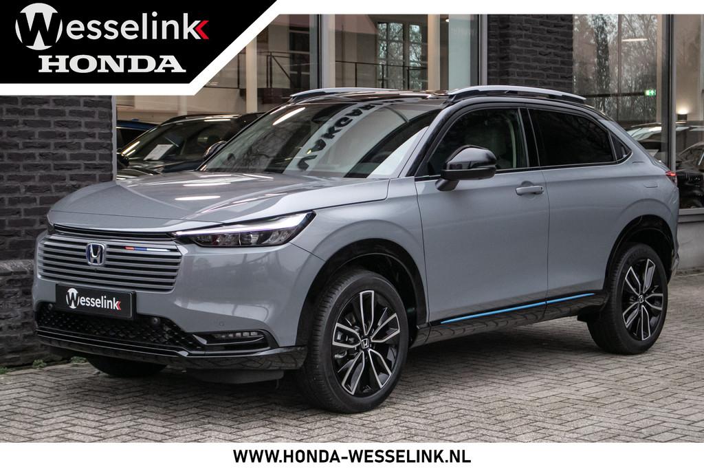 Honda HR-V 1.5 e:HEV Advance Style - Cons.prijs rijklr | Hon, Auto's, Honda, 1380 kg, 1498 cc, Zwart, Bedrijf