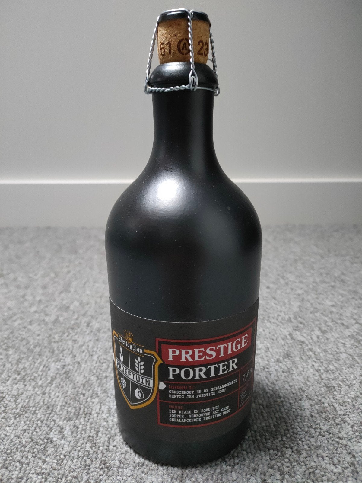 Hertog Jan proeftuin Prestige Porter, Verzamelen, Biermerken, Ophalen of Verzenden, Nieuw, Flesje(s), Hertog Jan