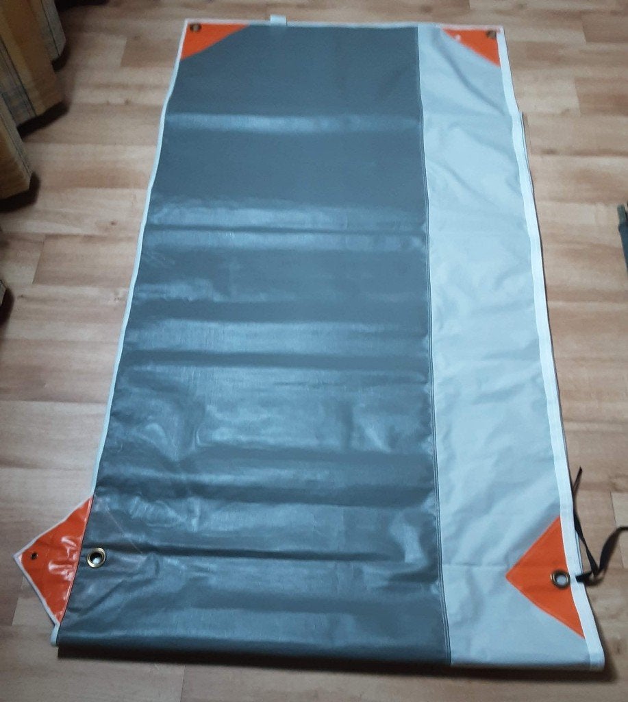 Caravan zonnescherm en zonwerende voorhang, Caravans en Kamperen, Caravan accessoires, Zo goed als nieuw, Ophalen