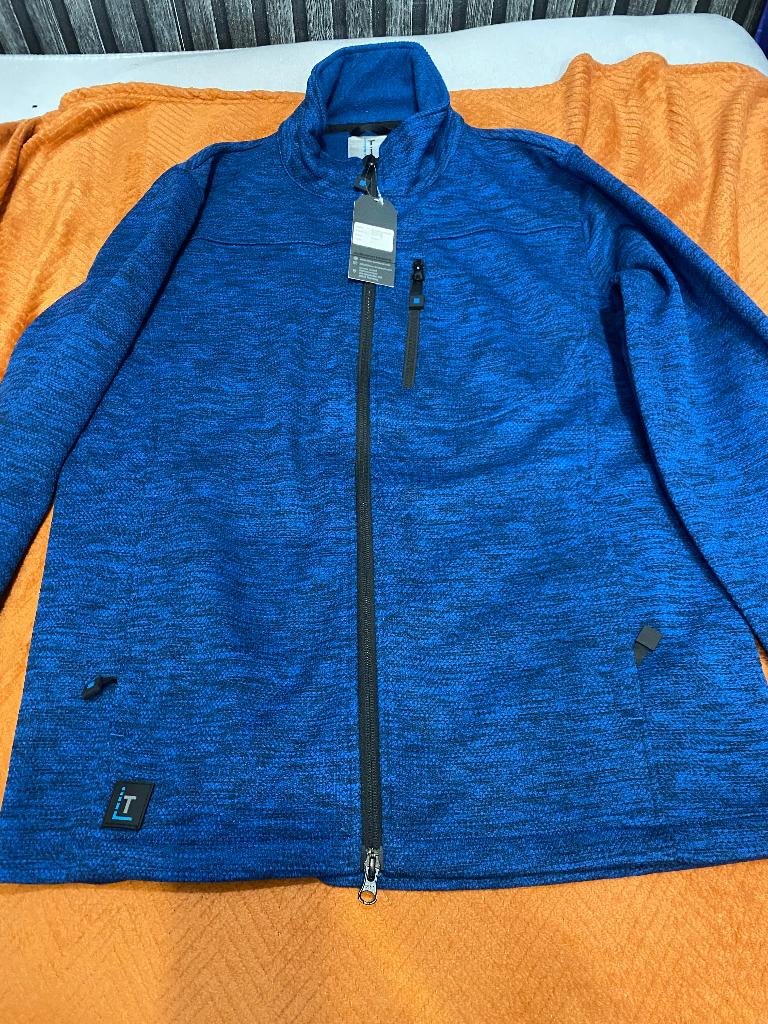 TINEZ BORKUM fleece jas maat L nieuw, Ophalen of Verzenden, Nieuw, Tinez